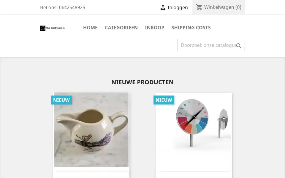 Screenshot of therestylers.nl