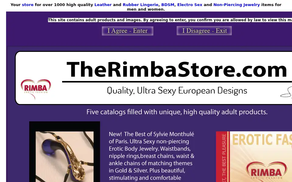 Screenshot of therimbastore.com