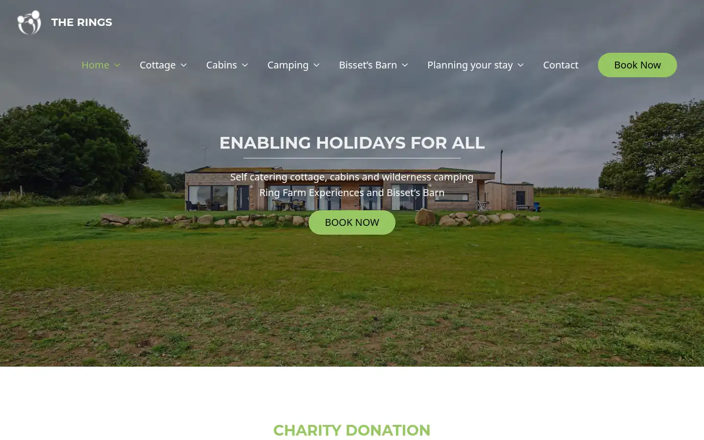 Screenshot of therings.co.uk
