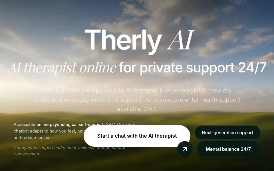 Screenshot of therly.ai