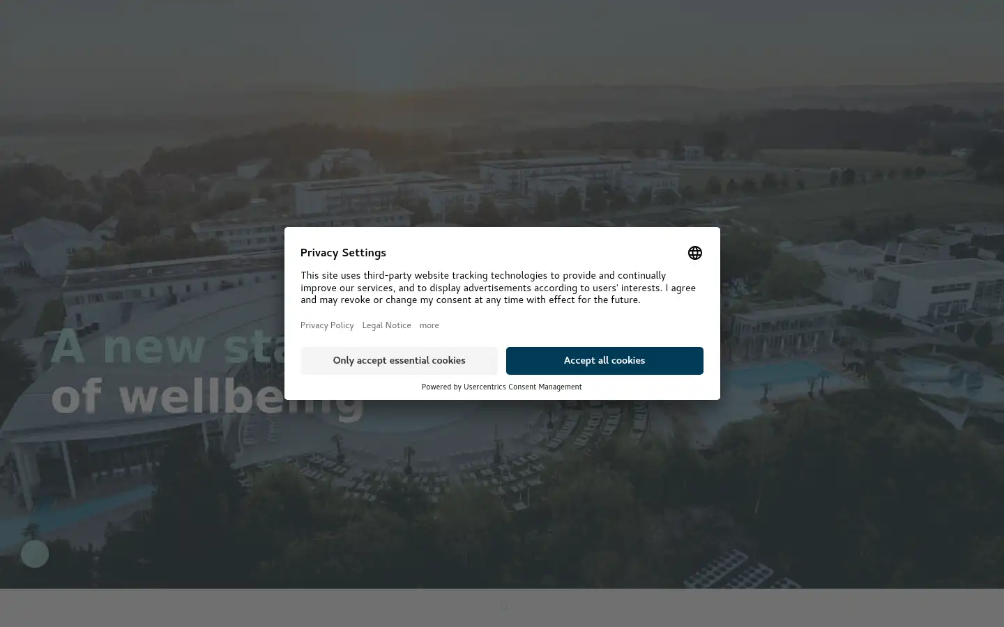 Screenshot of therme-geinberg.at