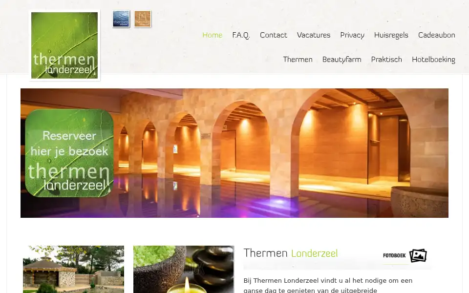 Screenshot of thermenlonderzeel.be