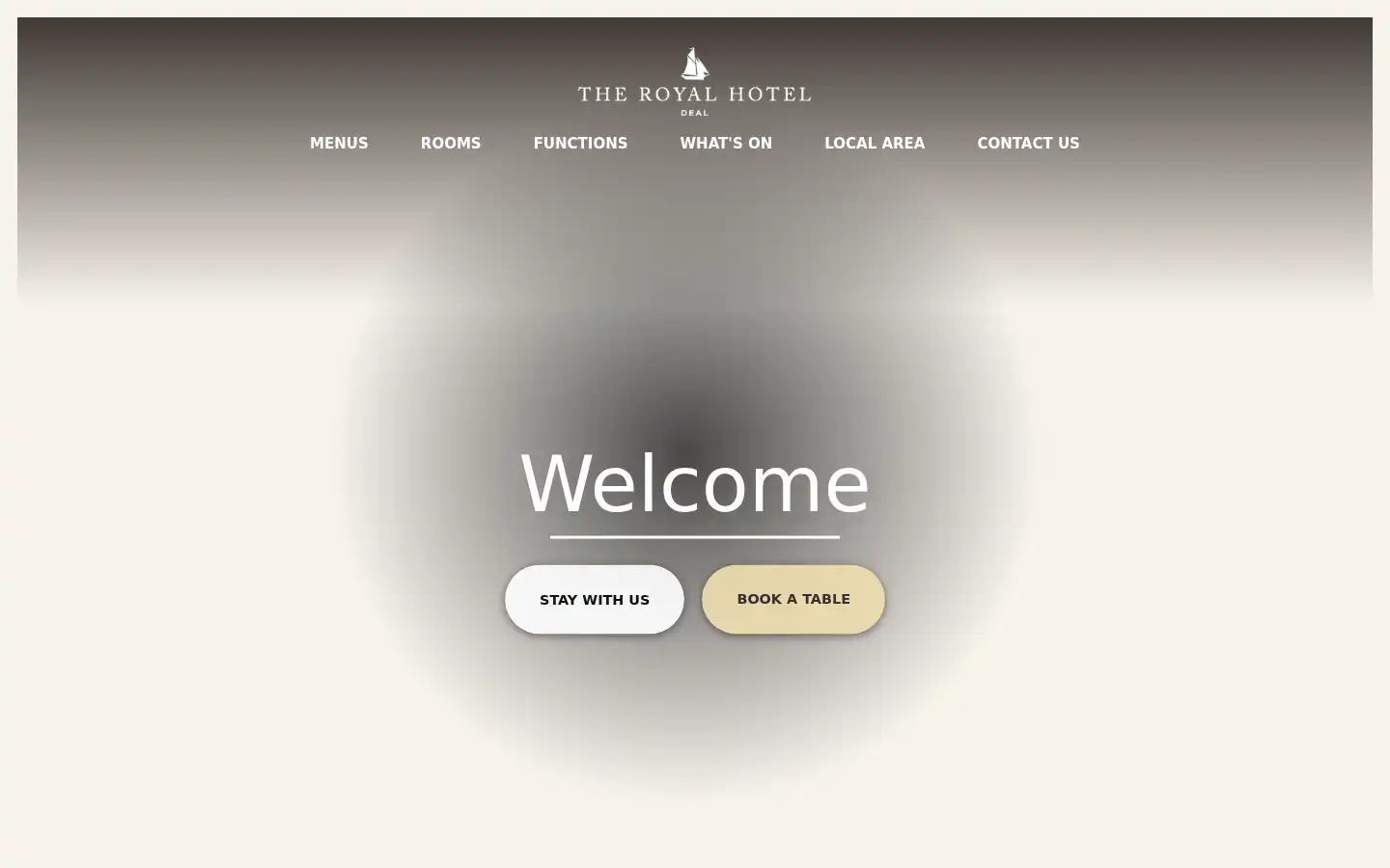 Screenshot of theroyalhotel.com