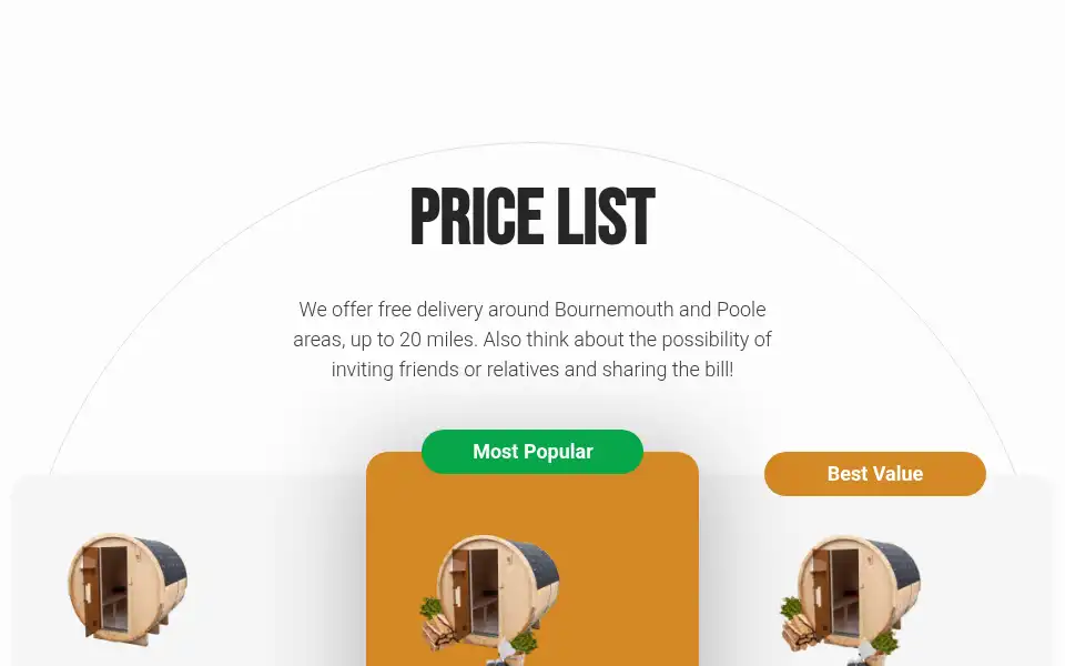 Screenshot of thesauna.co.uk
