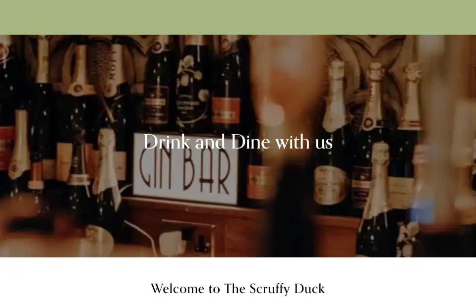 Screenshot of thescruffyduck.co.uk