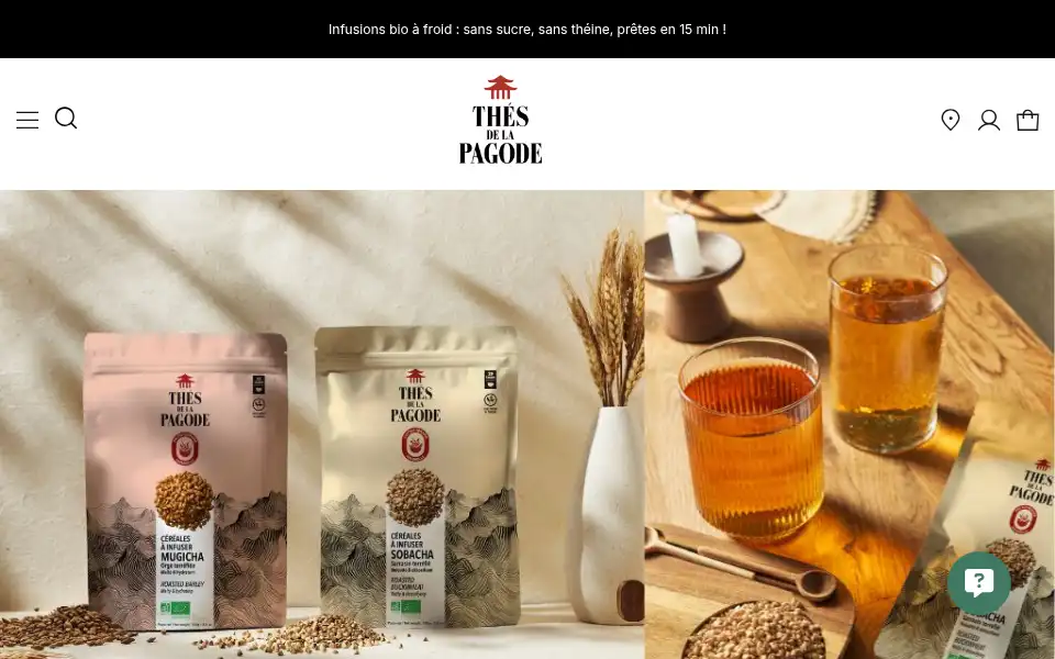 Screenshot of thesdelapagode.com