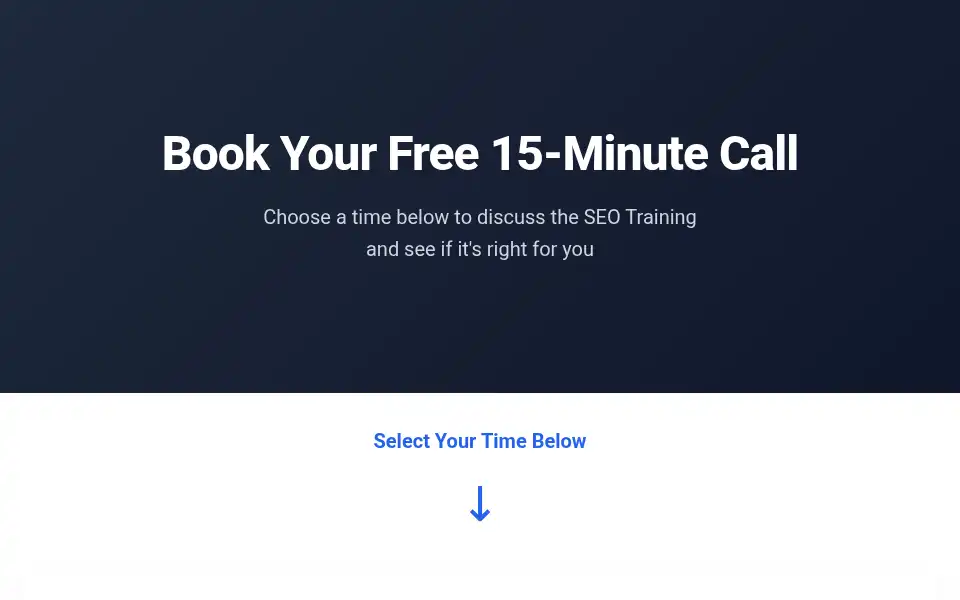 Screenshot of theseo.academy