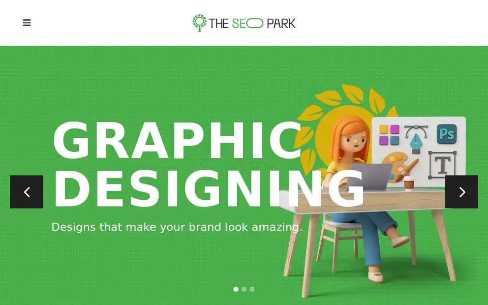 Screenshot of theseopark.com