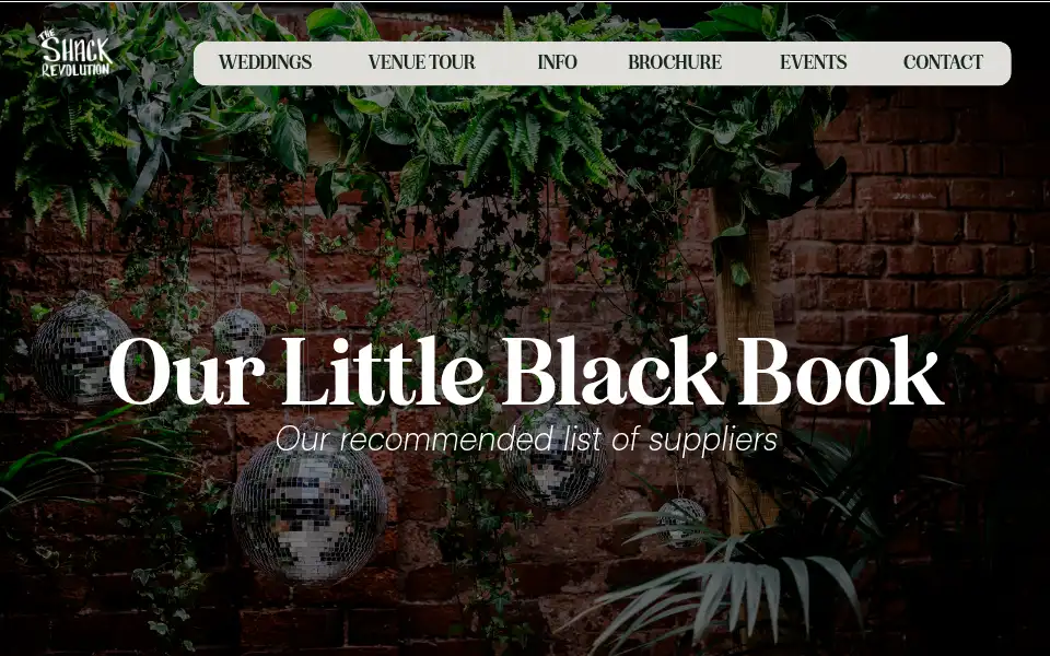 Screenshot of theshackrevolution.co.uk