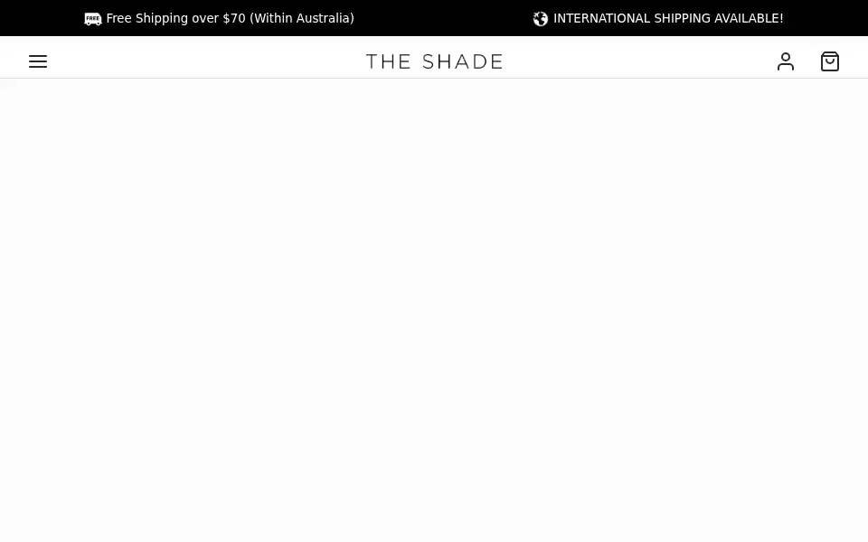 Screenshot of theshade.com.au