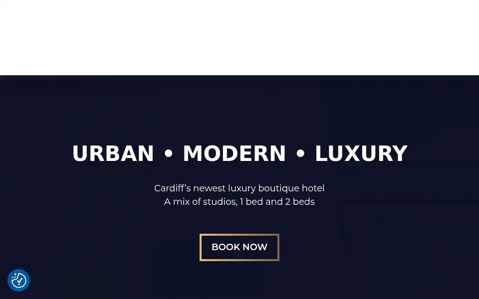 Screenshot of thesixtyaparthotel.co.uk