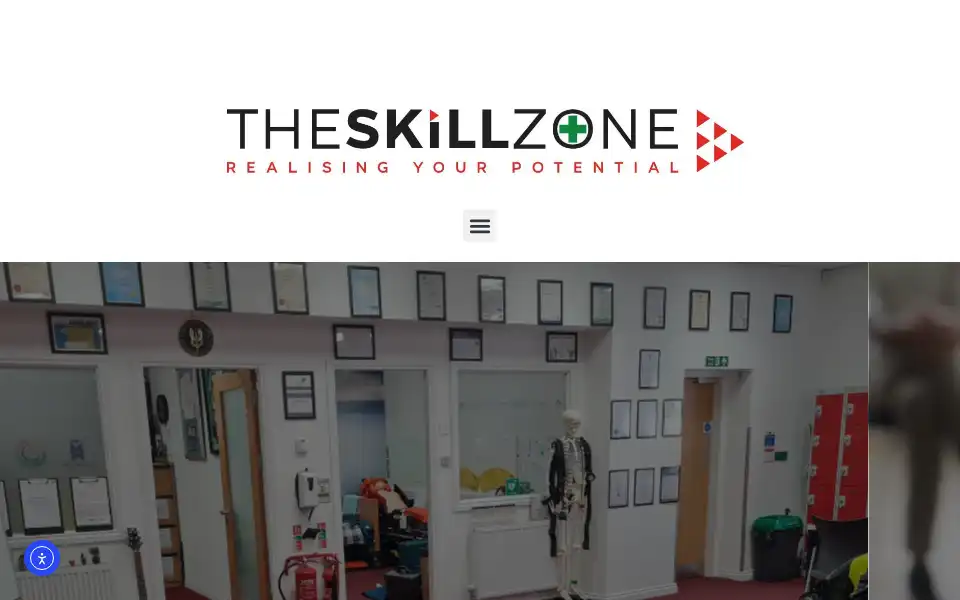 Screenshot of theskillzone.co.uk