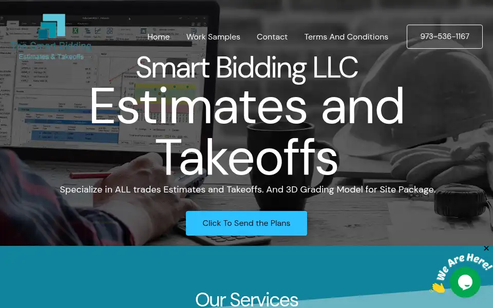 Screenshot of thesmartbidding.com