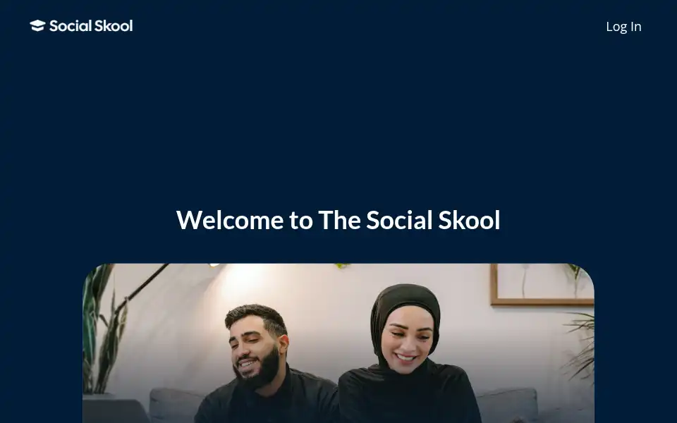 Screenshot of thesocialskool.co