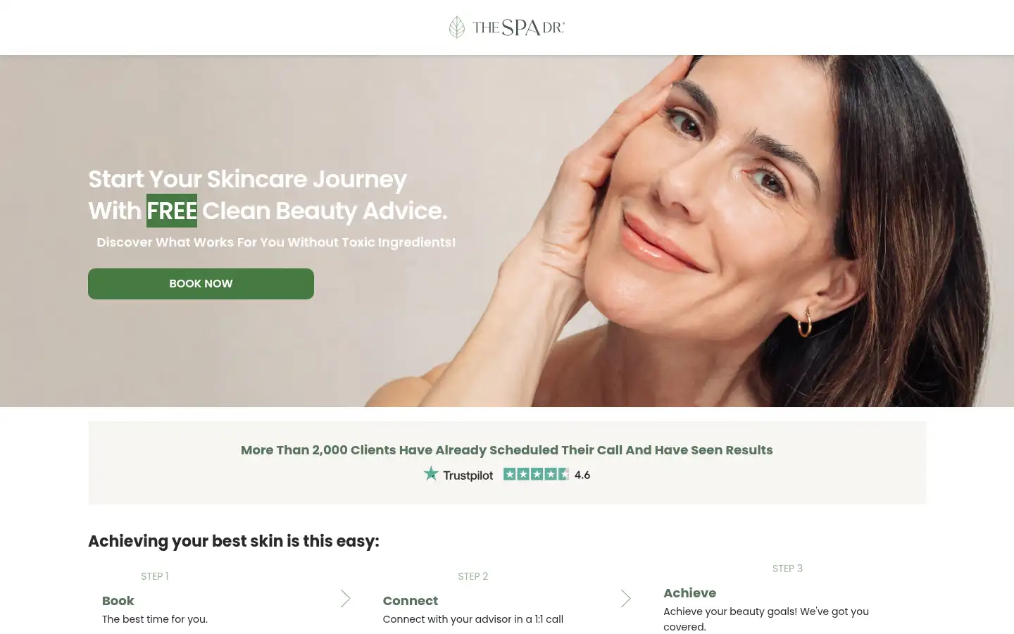 Screenshot of thespadr.com