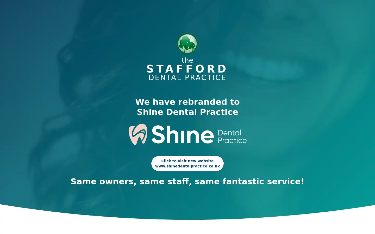 Screenshot of thestafforddentalpractice.co.uk