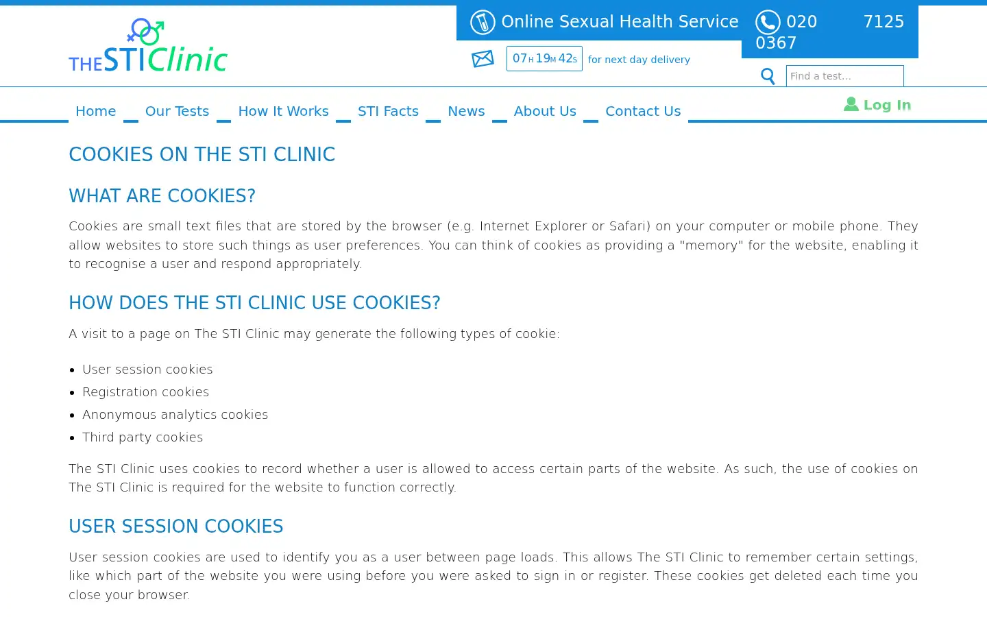 Screenshot of thesticlinic.com