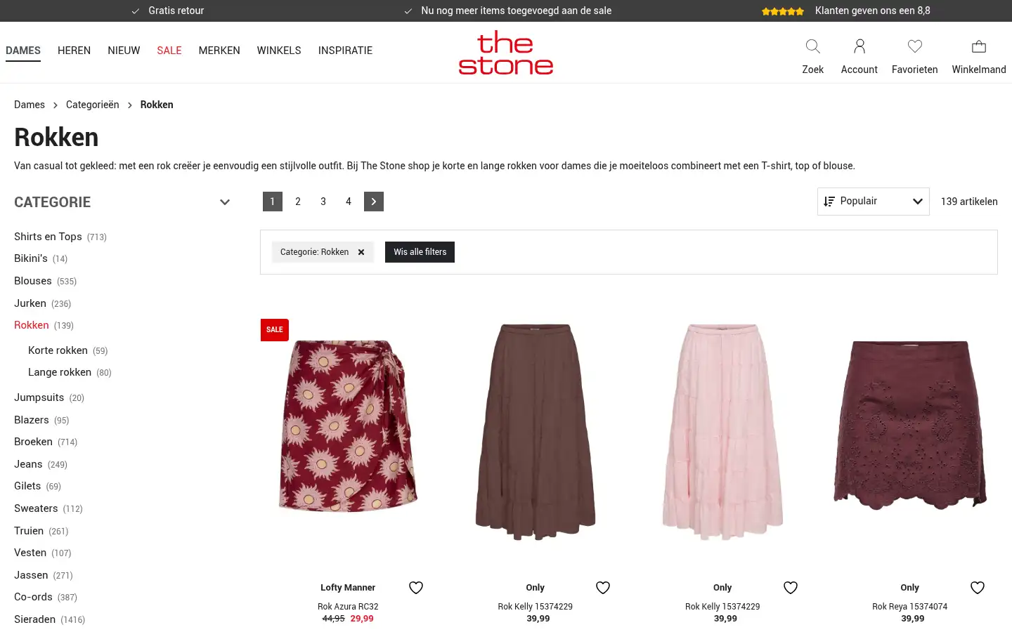Screenshot of thestone.nl