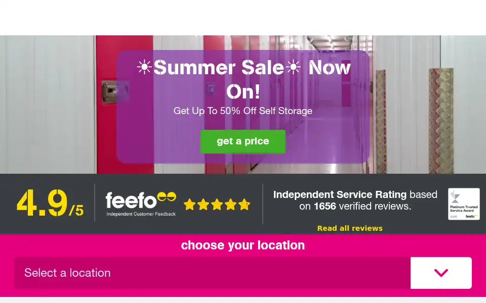 Screenshot of thestoreroom.co.uk