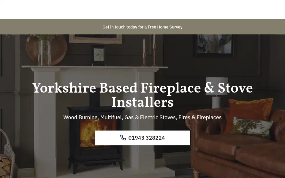Screenshot of thestoveandfireplacestudio.co.uk