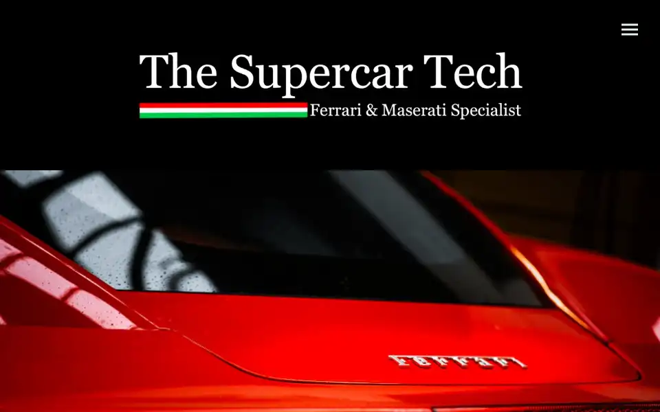 Screenshot of thesupercartech.co.uk