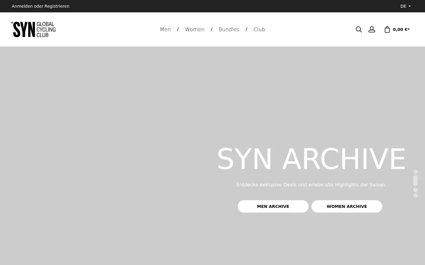Screenshot of thesyn.cc