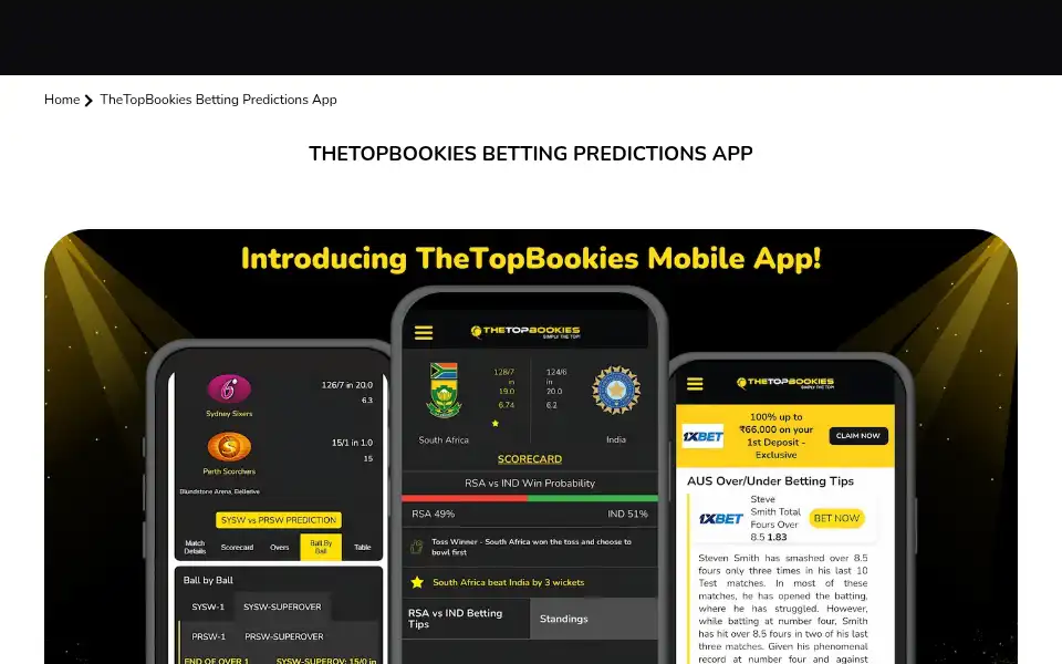 Screenshot of thetopbookies.com