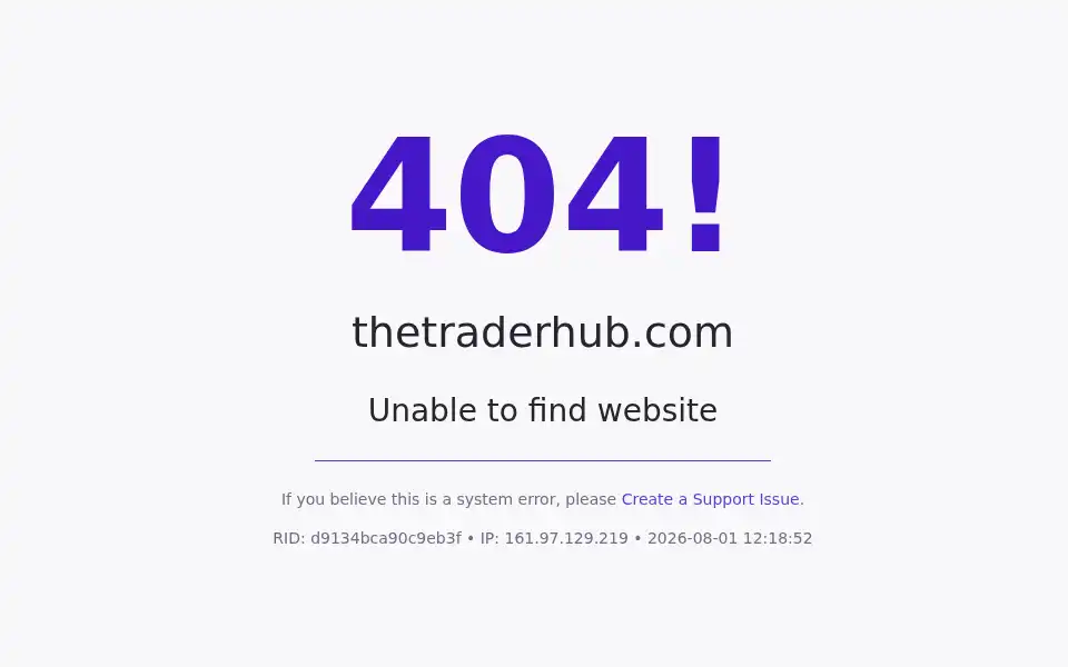 Screenshot of thetraderhub.com