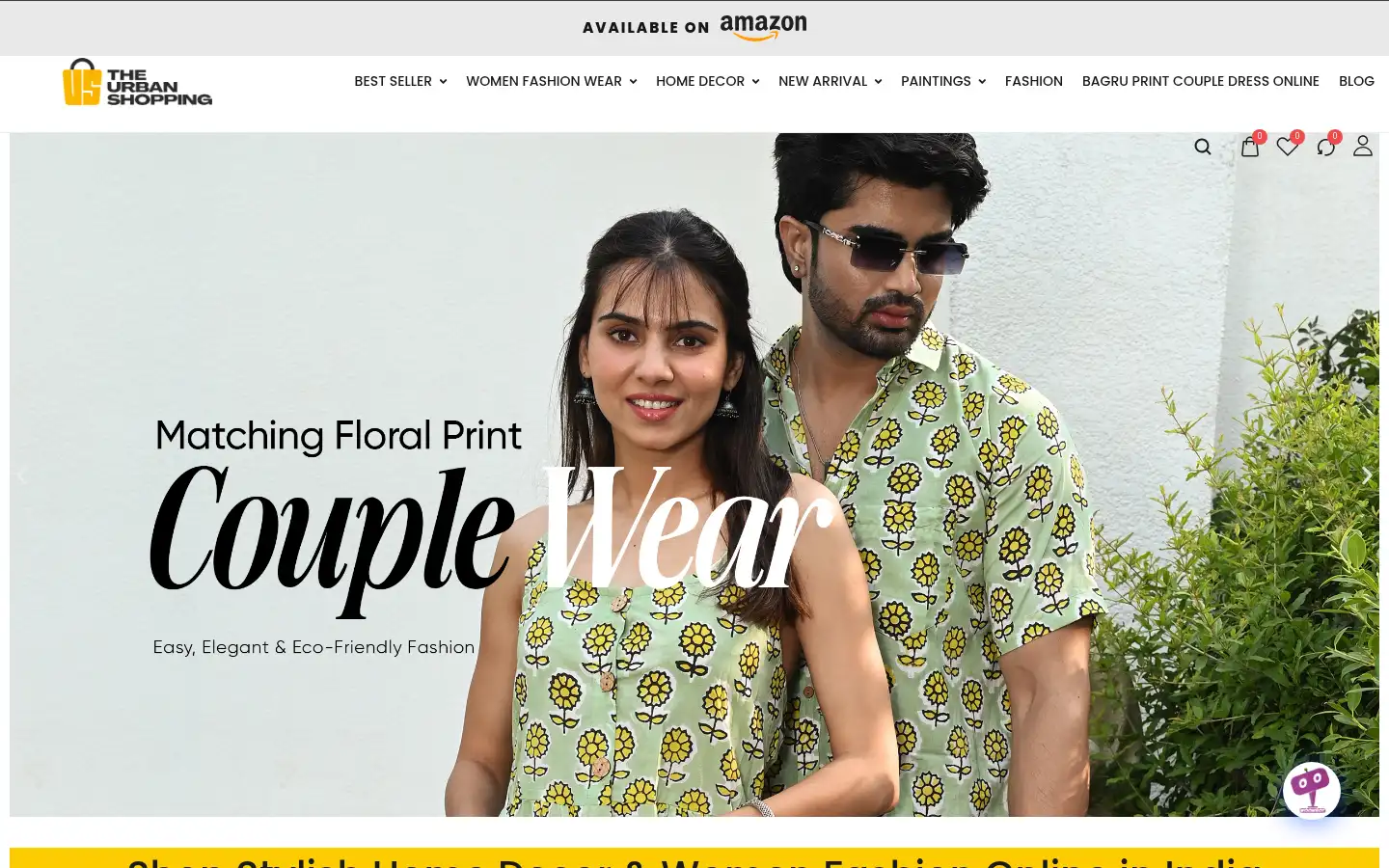 Screenshot of theurbanshopping.com