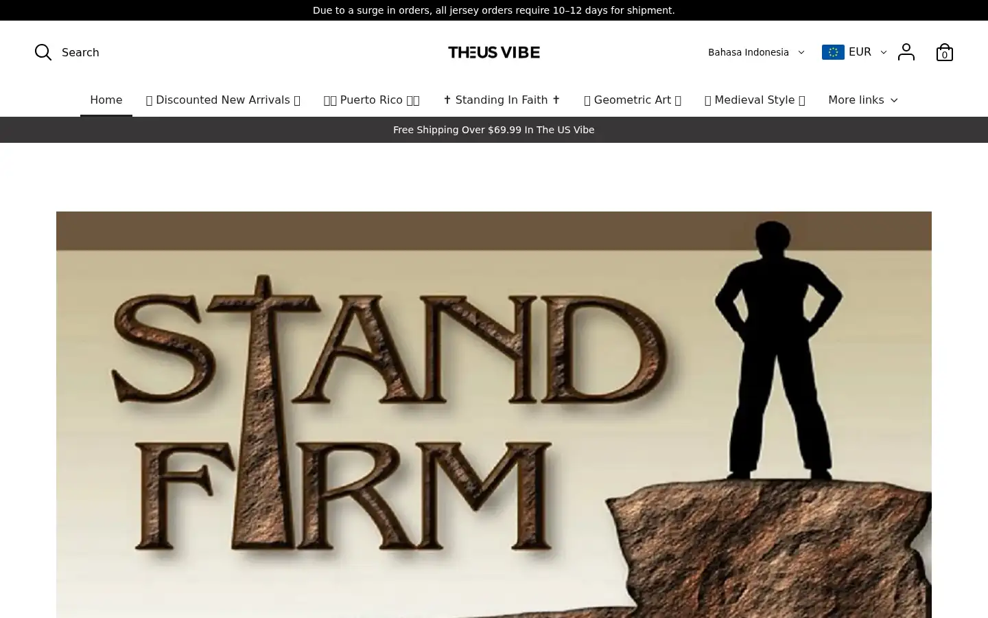 Screenshot of theusvibe.com