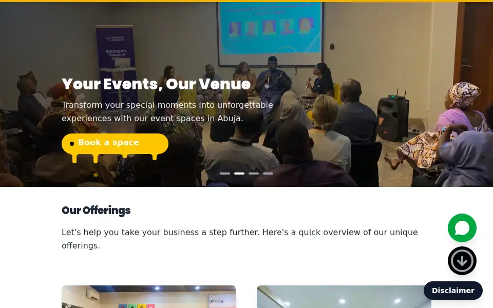 Screenshot of theventurespark.com