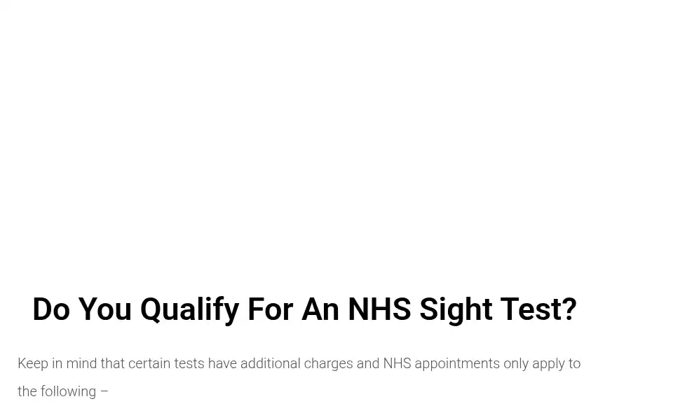 Screenshot of thevillageopticianltd.co.uk