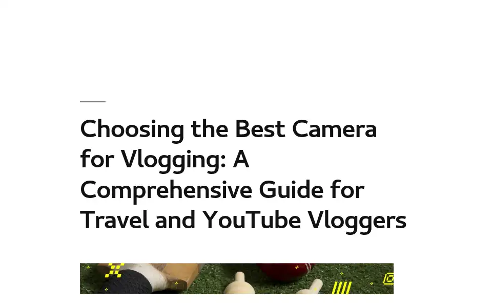 Screenshot of thevloggingtech.com