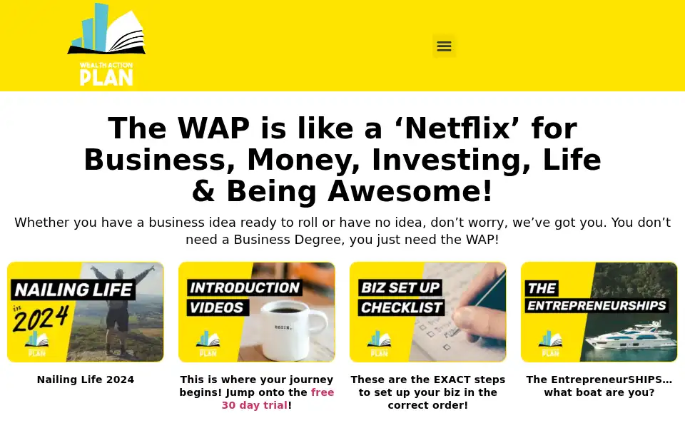 Screenshot of thewap.org