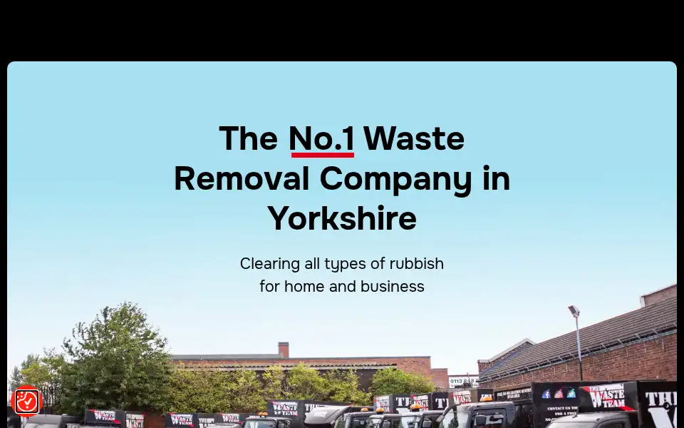 Screenshot of thewasteteam.co.uk