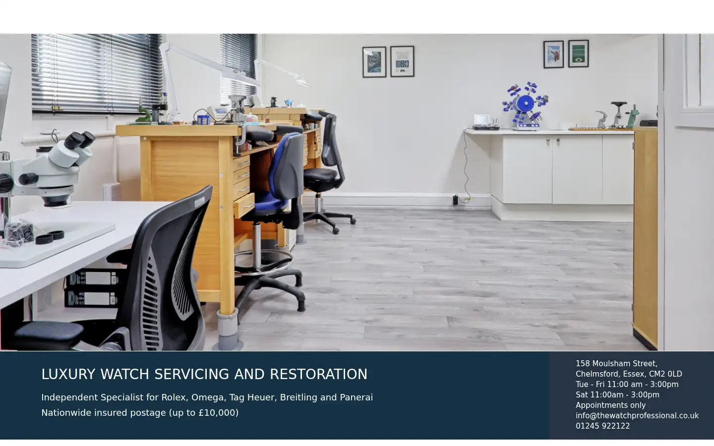 Screenshot of thewatchprofessional.co.uk