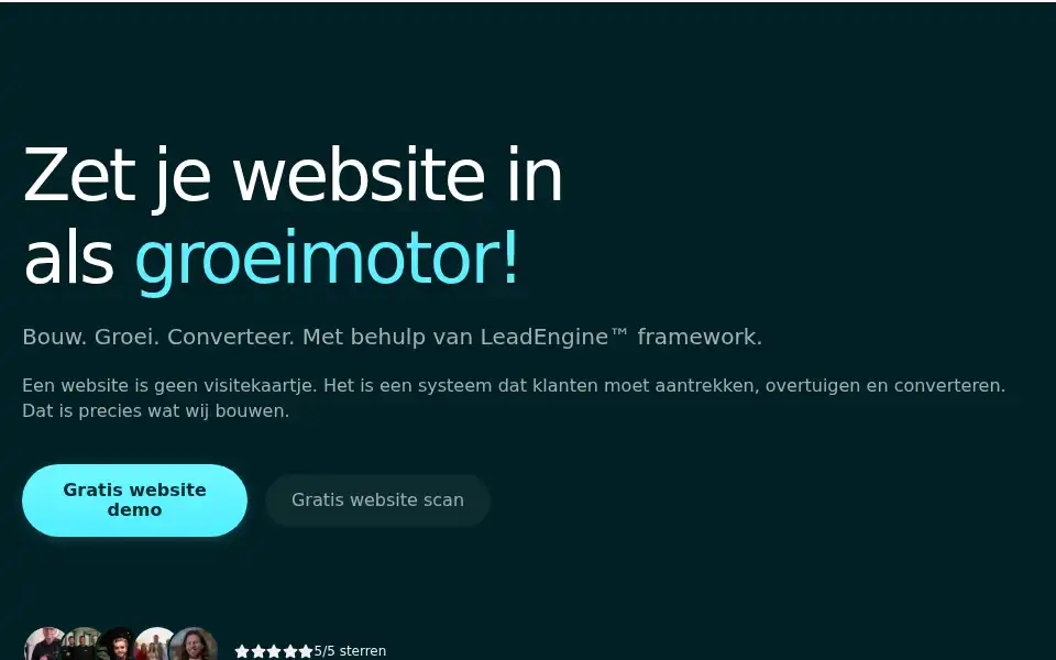 Screenshot of thewebclub.nl
