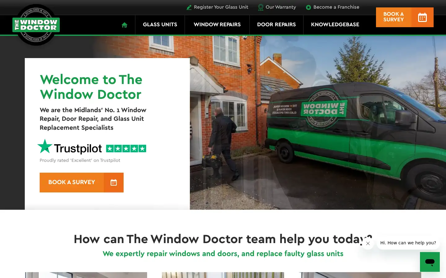 Screenshot of thewindowdoctorltd.com