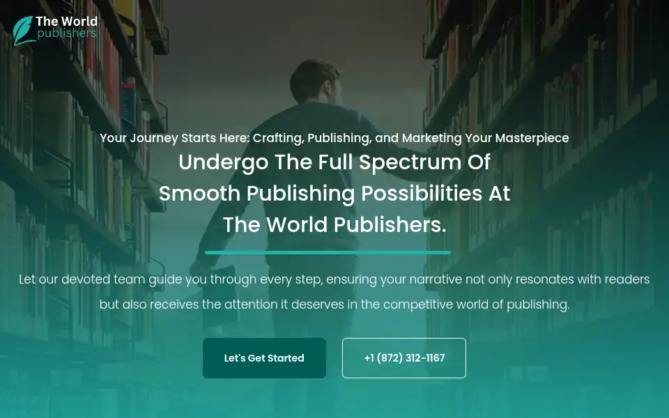Screenshot of theworldpublishers.com