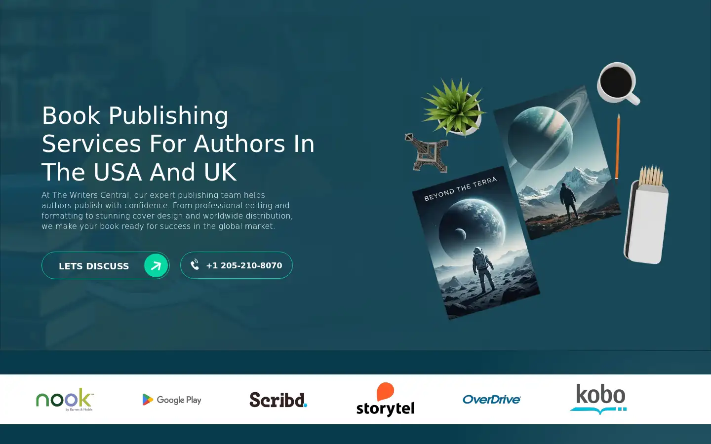 Screenshot of thewriterscentral.com