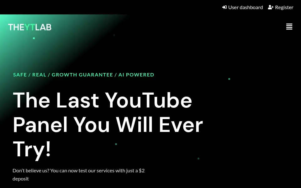 Screenshot of theytlab.com