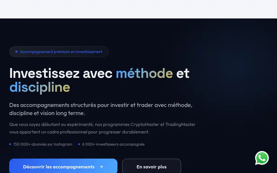Screenshot of thibautcrypto.com