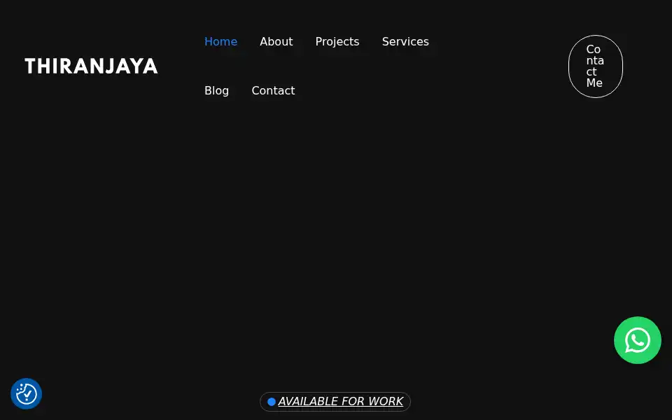 Screenshot of thiranjaya.com