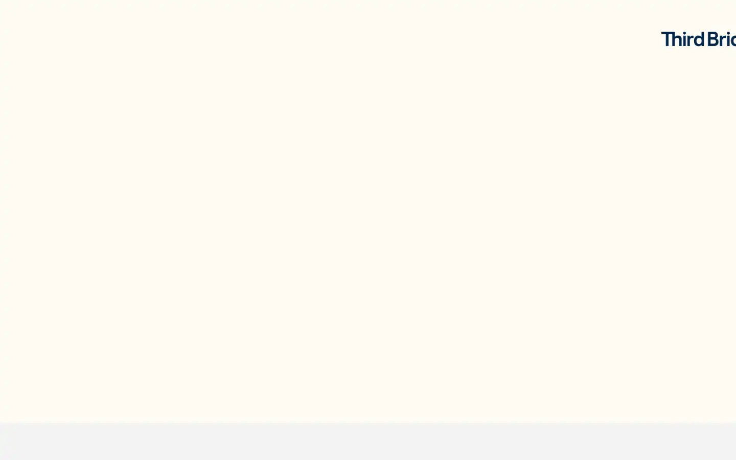 Screenshot of thirdbridge.com