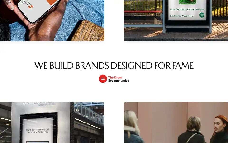 Screenshot of thisnotthatagency.com