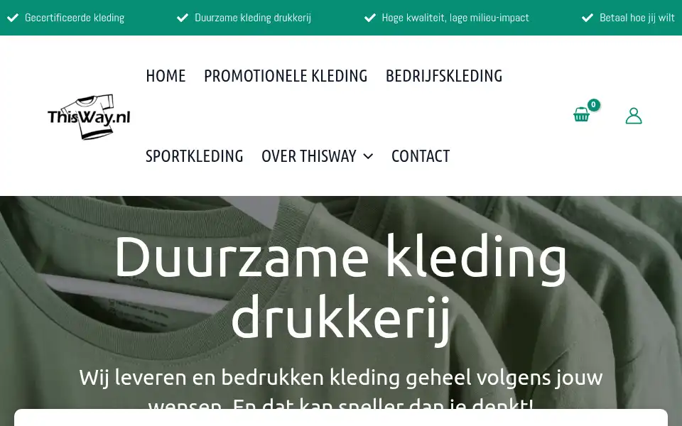 Screenshot of thisway.nl