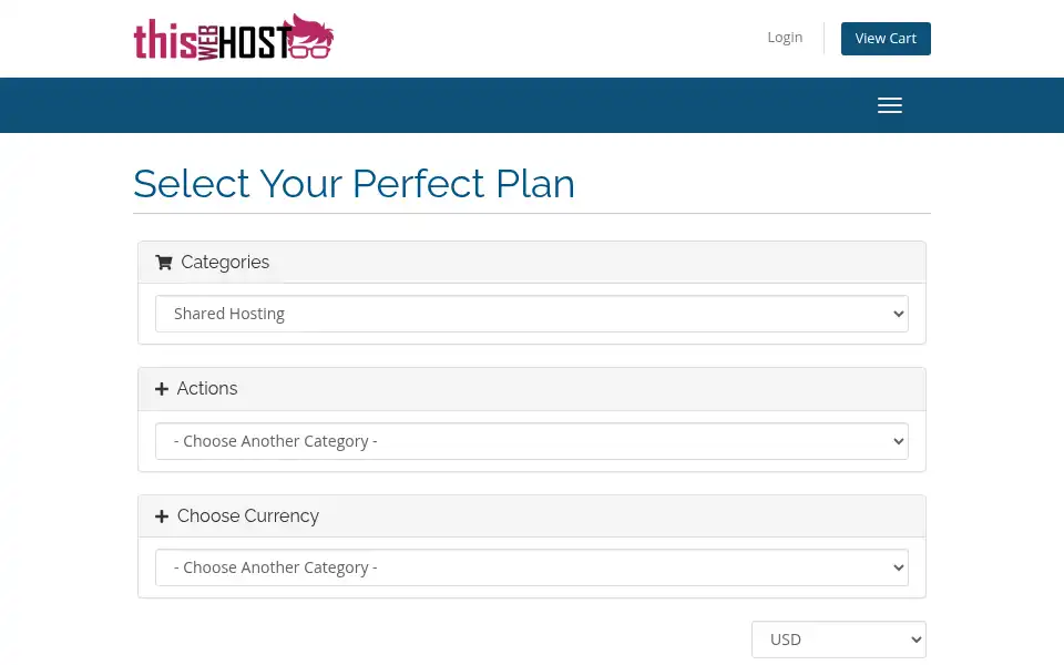 Screenshot of thiswebhost.com