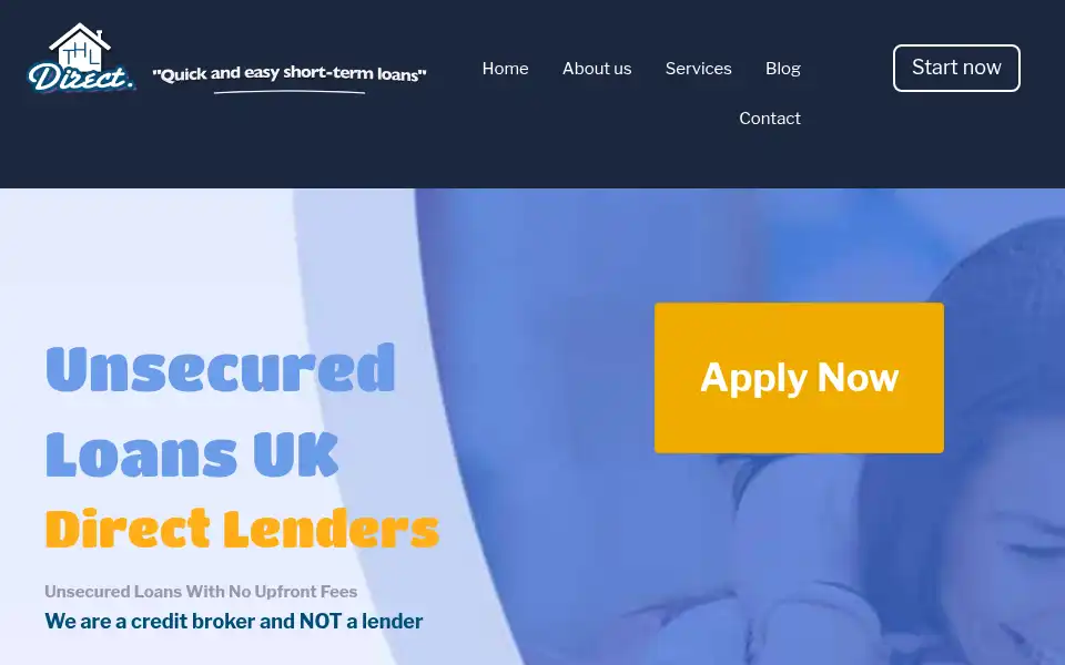 Screenshot of thldirect.co.uk