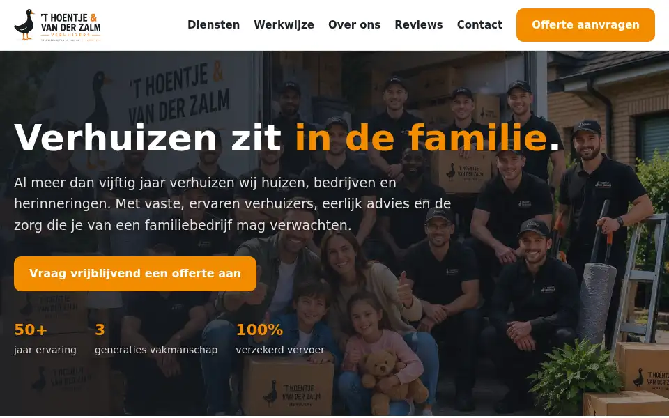 Screenshot of thoentje-vanderzalm.com