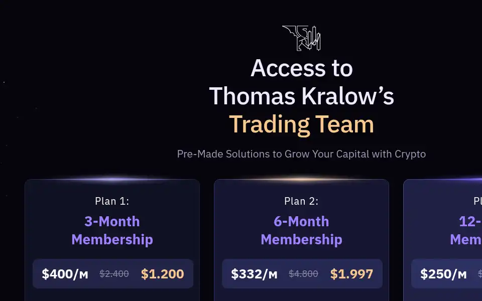 Screenshot of thomaskralow.com